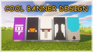 Minecraft: How to Make 5 Cool Banner Designs (Tutorial) #7