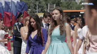 Бал выпускников 2016 в Оренбурге. Красная дорожка