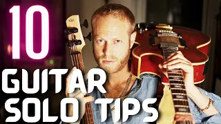 How to play AMAZING solos with what you already know | 10  Guitar Solo Ideas