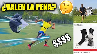 FUTBOLISTA PROFESIONAL por MENOS de $500 ⚽️😱 Poniendo a prueba productos de futbol de internet 🤔