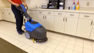 Compact Auto Floor Scrubber