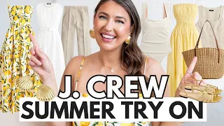 *HUGE* J.Crew Summer Try On Haul 2024 🍋