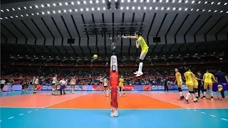 The Most Powerful Volleyball Spikes by Zhu Ting (HD)