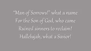 Man of Sorrows! What a Name (Grace Community Church)