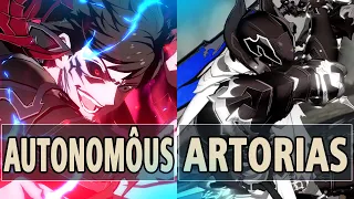 GBVSR:🔥Autonomôus (Avatar Belial) Vs Artorias (Siegfried)🔥| High Level Gameplay.