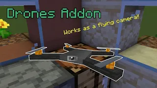 Drones Addon Minecraft PE