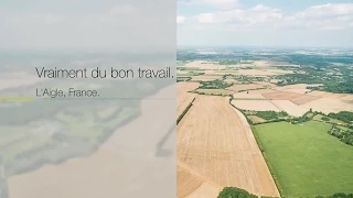 Vraiment du bon travail. Les tracteurs CLAAS. L'Aigle, France. / 2015 / fr