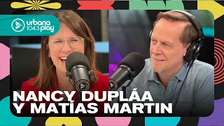 Matías Martin entrevista a Nancy Dupláa: "La tranquilidad de poder hablar de lo que sea" #TodoPasa