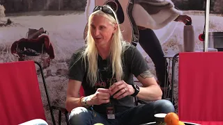 Hammerfall - Interview at Sweden Rock Festival 2019