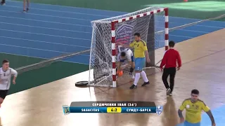 Highlights | Sagacitas 7-3 СумДУ-Барса | Вища ліга м.Суми АФС 2018/2019. 13 тур | afs.org.ua