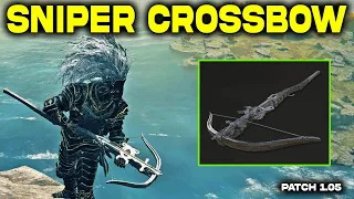 Sniper Crossbow in Elden Ring | Long Range Weapon Guide | How to Get Crepus's Black-key Crossbow