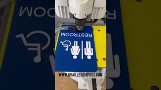 Braille Sign Manufacturing (Fast Motion) Braille Sign Pros