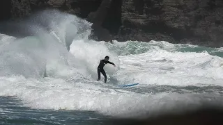 2024 Piha Beach 50knt Winds   That's Entertainment Part 1