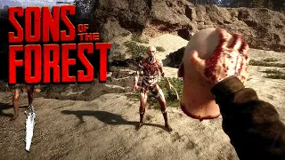 Sons of the Forest Part 1 - BEST SURVIVAL GAME EVER