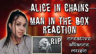 FIRST TIME REACTION | ALICE IN CHAINS REACTION | MAN IN THE BOX LIVE