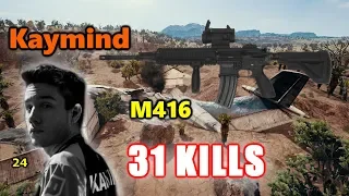 Kaymind & Grizz - 31 KILLS - M416 - DUO vs SQUADS - PUBG