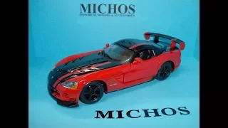 1/24 Dodge Viper SRT-10 ACR / Bburago [BU22114R] Diecast Model