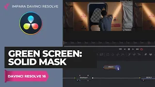 Green Screen: Solid Mask | Fusion | Davinci Resolve ITA