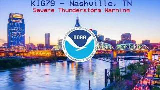 NOAA Weather Radio - Severe Thunderstorm Warning KIG79 Nashville, TN