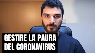 Come gestire la paura del contagio e del Coronavirus