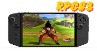 Dragon Ball Z Burst Limit x Legion Go (RPCS3 - PS3 Emulation)