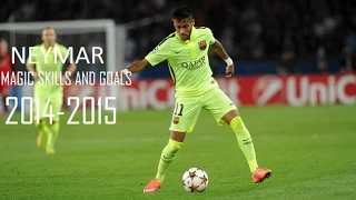 Neymar ● Magic Skills  and Goals ● 2014 - 2015