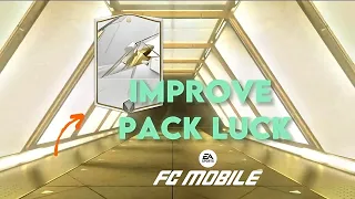 HOW TO GET BETTER PACK LUCK IN FC MOBILE!