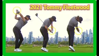 2021완벽한 스윙템포 유럽의 제왕  "토미 플릿우드" 퍼펙트 드라이버 스윙 & 슬로우모션, Tommy Fleetwood Driver Swing & Slow Motions 2021