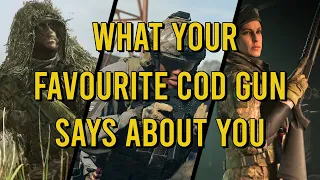 What Your Favourite COD Gun Says About You