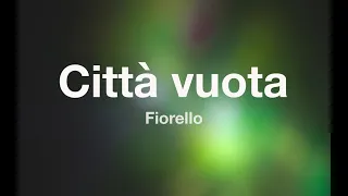 Fiorello - CITTÀ VUOTA di Mina - Karaoke (Fair Use)