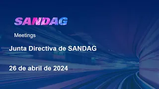 Junta Directiva de SANDAG- 26 de abril de 2023