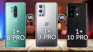 Oneplus 8 pro vs Oneplus 9 pro vs Oneplus 10 pro ~ Which is good !