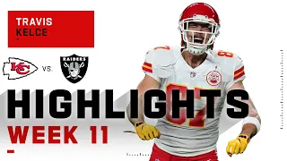 Travis Kelce FEASTS on Raiders Defense w/ 127 Receiving Yards | NFL 2020 Highlights