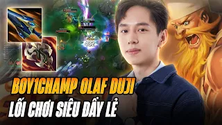 BOY1CHAMP OLAF DUJI VÀ GIÁO ÁN OLAF BÓP NGHẸT GAREN GÁNH TEAM LẬT KÈO GAME KHÓ CỰC HAY