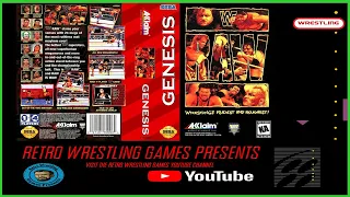 Retro Wrestling Games Presents WWF RAW Sega Genesis