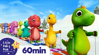 TEN Little DINOSAURS +More Nursery Rhymes and Kids Songs | Little Baby Bum