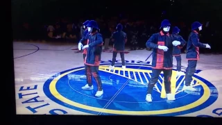 jabbawockeez @ NBA Finals 2017 Cavs vs GS