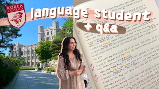 🇰🇷 REALISTIC day at korea uni + language school q&a