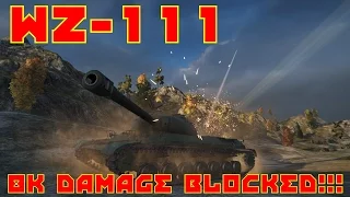 World of Tanks: WZ-111: 8K Damage Blocked in 3 Minutes!!!