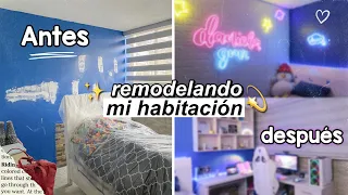 🌈 REMODELANDO MI HABITACIÓN *AESTHETIC* - DanielaGmr ✨