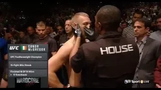 'The Notorious' Conor McGregor entrance into UFC 196