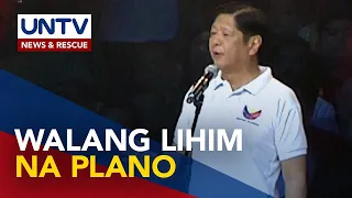 Pang. Marcos, iginiit na walang lihim na agenda sa pagsusulong ng ‘Bagong Pilipinas’ campaign