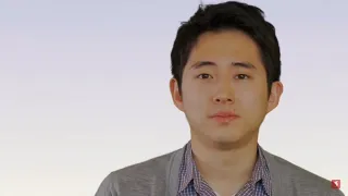 Steven Yeun, "you are gae"