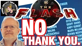 UNTHANKED. Flash movie forgets important creator: Me.  Oh, and MARK WAID was snubbed too.