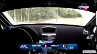 Robert Kubica/Maciej Baran ONBOARD Mrągowo 1 Rajd Polski OS3 SS3