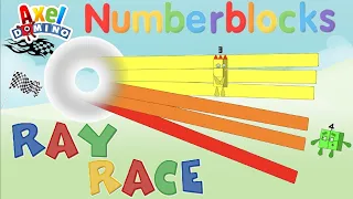 Numberblocks Ray Race