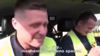 PUŚCI PAN DO GRAJEWA? *policjanci nie wytrzymali ze śmiechu*