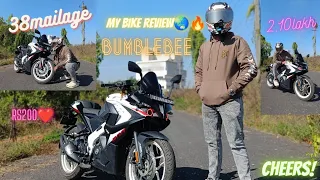 Bajaj RS 200 bike review 🌏❤️✨ in ಕನ್ನಡ 💛❤️ watch the bumble bee🐘 performance till the end.🙏