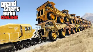 GTA 5 - ULTIMATE TRAIN STOPPING TEST (Funny Moments & Fails)