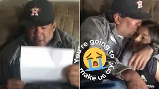 Daughter Surprises Step-Dad With Adoption Papers